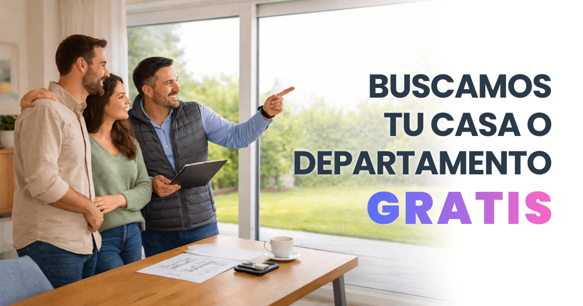 Un solo asesor, un solo objetivo: Encontrar tu hogar ideal (gratis y sin estrés).
